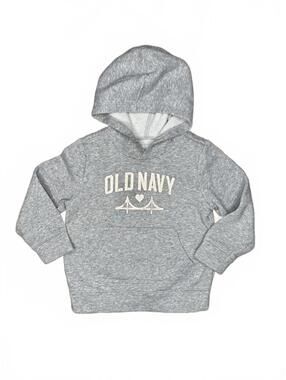 Old Navy Toddler 3T Grey Pullover Hoodie Sweatshirt